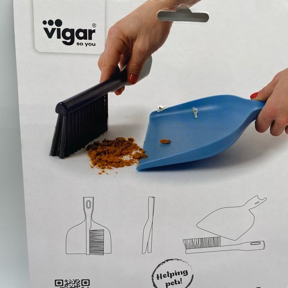 Vigar Felix Gray Cat / Kitty Handy
Mess Collector - Brush & Dust Pa.. - Picture 6 of 10